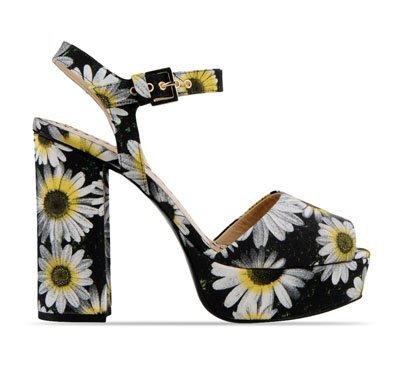 Sandalias con plataforma de Moschino col - 2014